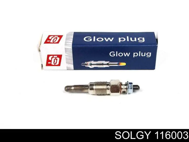 Bujía de precalentamiento 116003 Solgy
