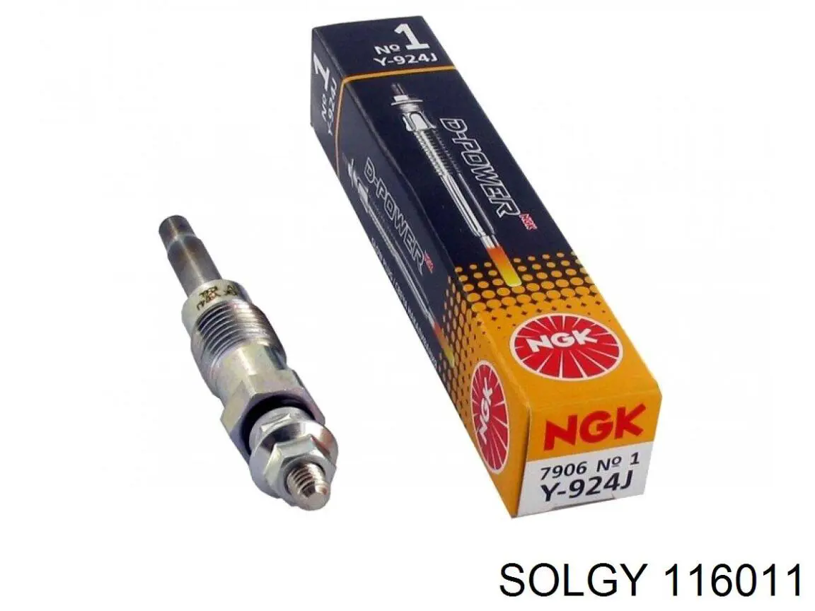 116011 Solgy Bujías de calentamiento
