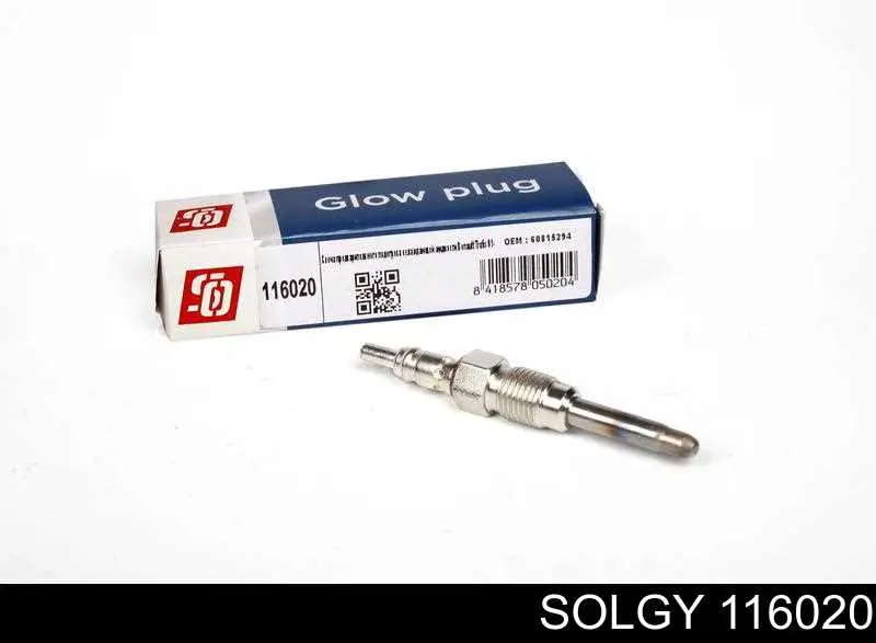 Bujía de precalentamiento del líquido refrigerante 116020 Solgy