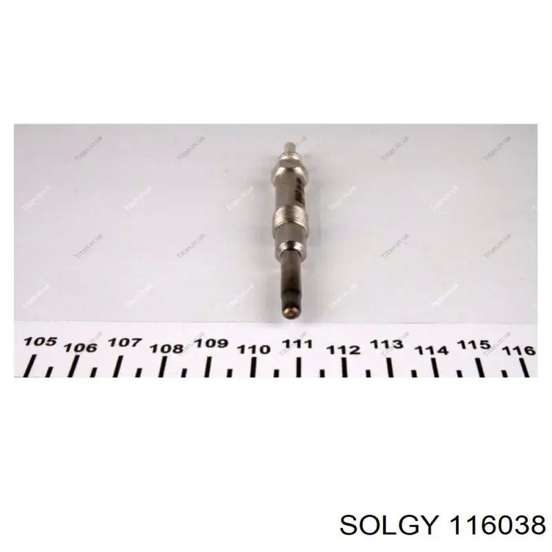 116038 Solgy bujía de incandescencia