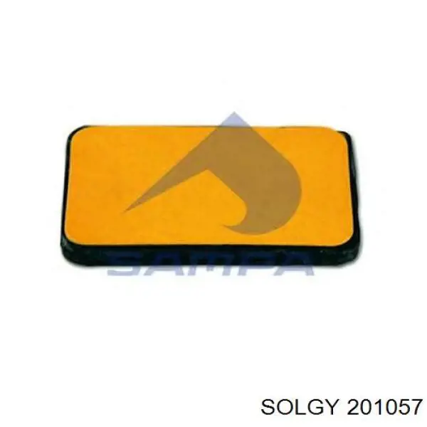 Cojín interlámina de ballesta Mercedes A9013250084 precio, desde 3,30 EUR