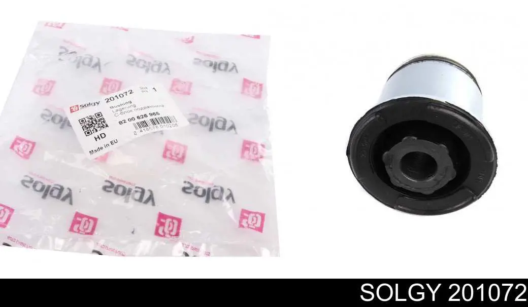 Buje silencioso del subchasis delantero 201072 Solgy