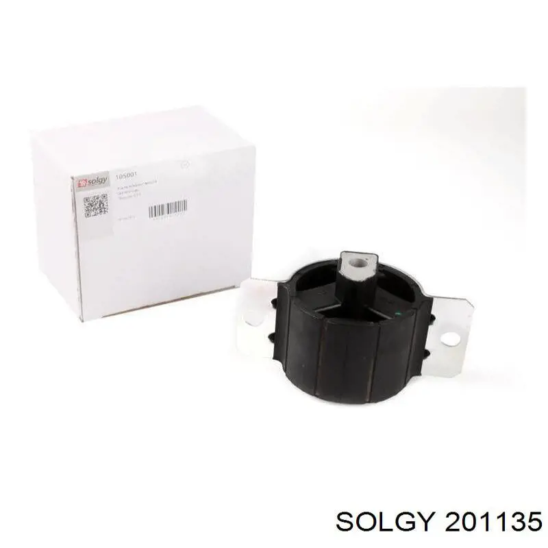 201135 Solgy Silentblock de la traviesa de montaje del diferencial trasero trasero