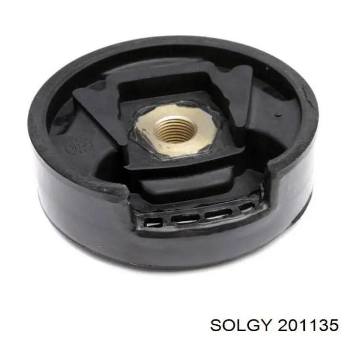Silentblock de la traviesa de montaje del diferencial trasero trasero 201135 Solgy