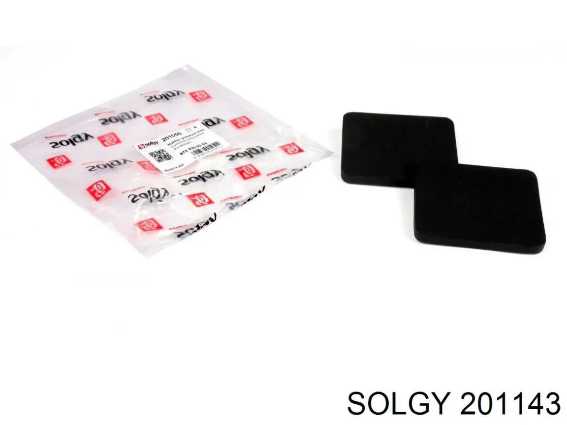 201143 Solgy tope de ballesta trasera