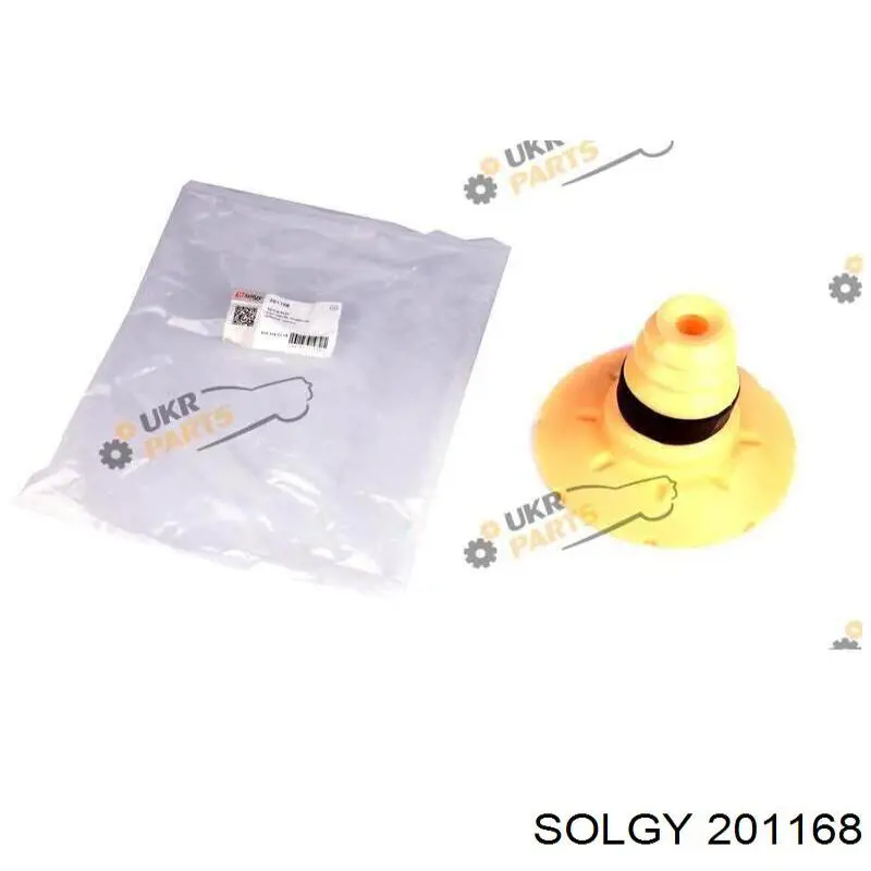 Aislador de resorte trasero superior 201168 Solgy