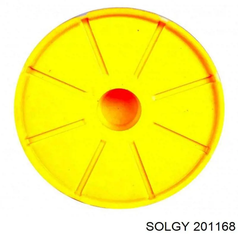 201168 Solgy caja de muelle, eje trasero, arriba