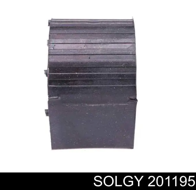 Buje de barra estabilizadora delantera 201195 Solgy