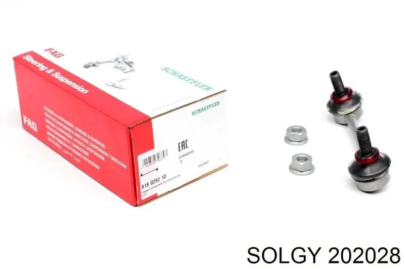 202028 Solgy soporte de barra estabilizadora trasera