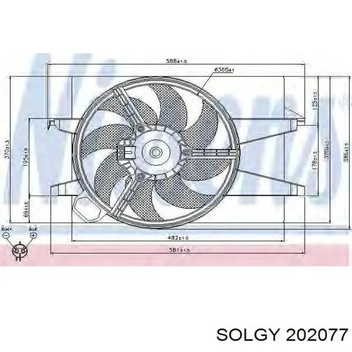 202077 Solgy Bieleta estabilizadora delantera