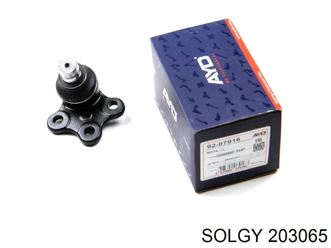 Rótula de suspensión inferior derecha Solgy 203065 precio, desde 15,28 EUR