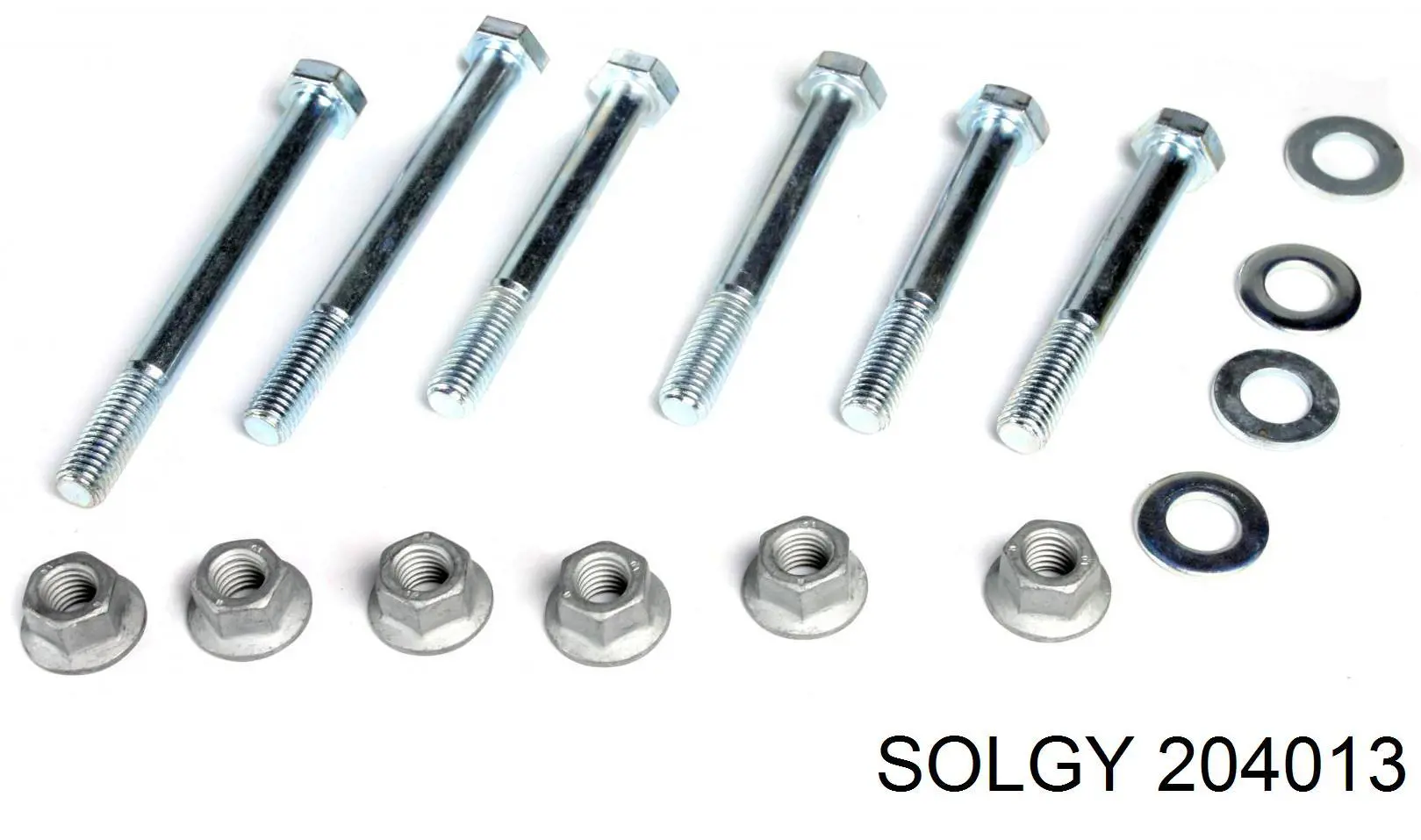 204013 Solgy kit de brazo de suspension delantera