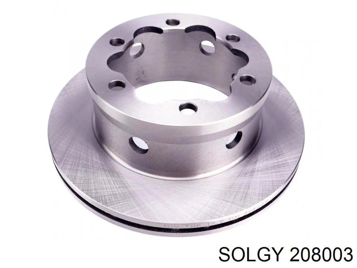 Disco de freno trasero Solgy 208003 precio, desde 41,67 EUR