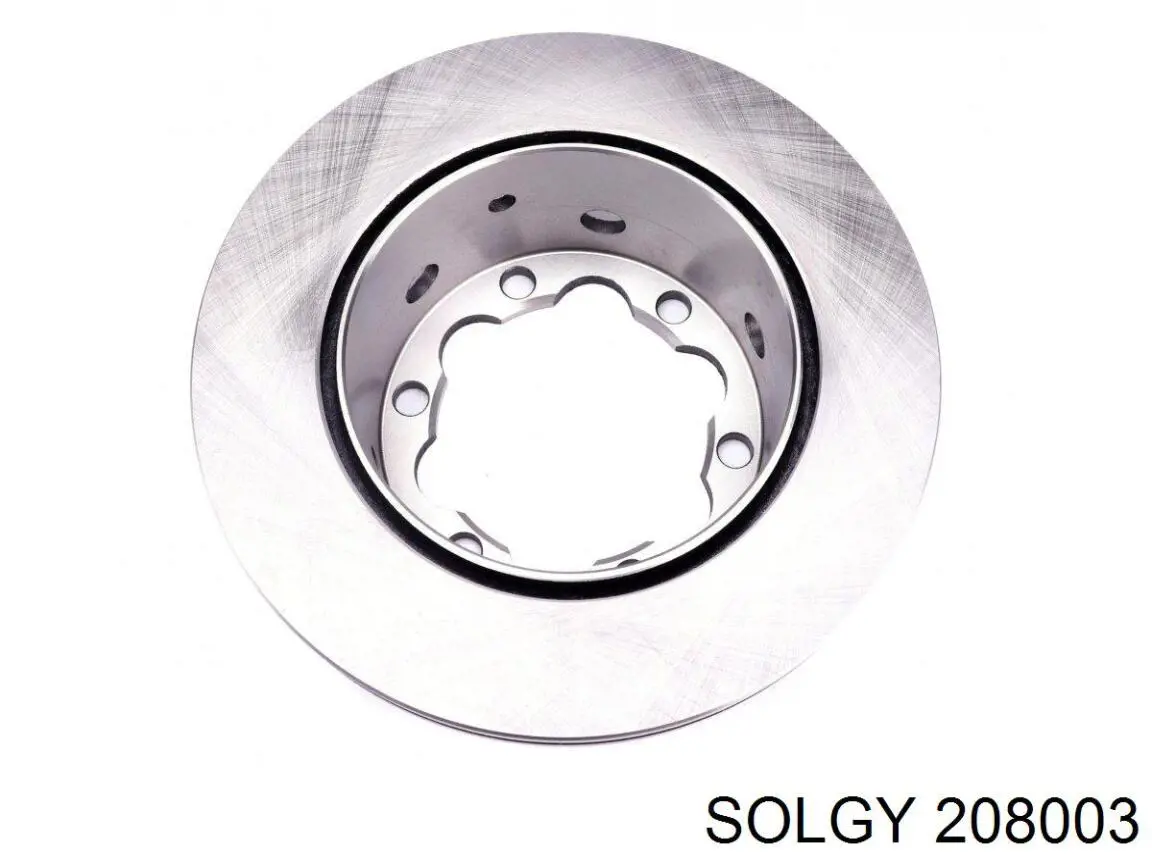 208003 Solgy disco de freno trasero