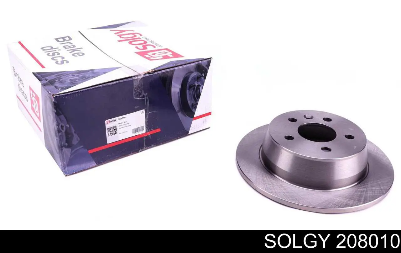 208010 Solgy Freno de disco trasero