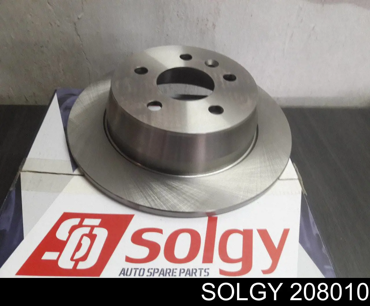 Disco de freno trasero Solgy 208010 precio, desde 28,80 EUR