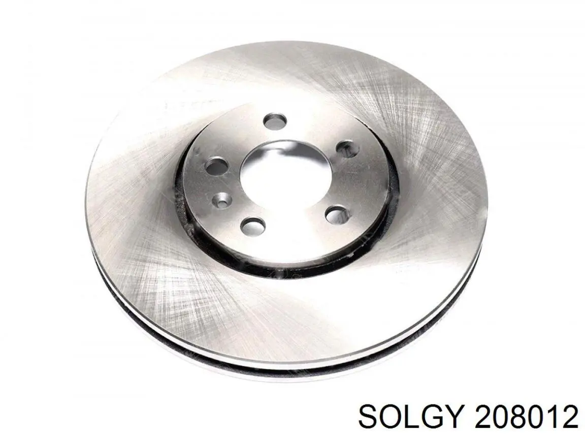 208012 Solgy disco de freno delantero