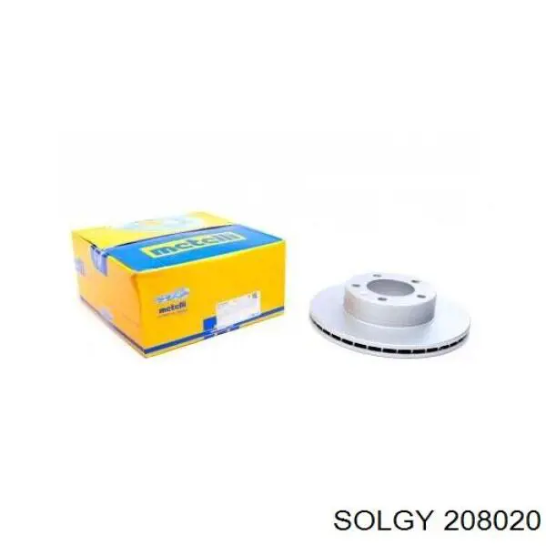 208020 Solgy disco de freno delantero