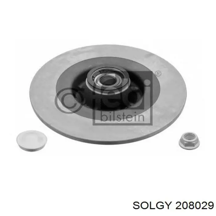 Comprar 208029 Solgy Disco de freno trasero