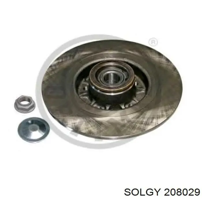 Disco de freno trasero Renault Espace 4 JK0