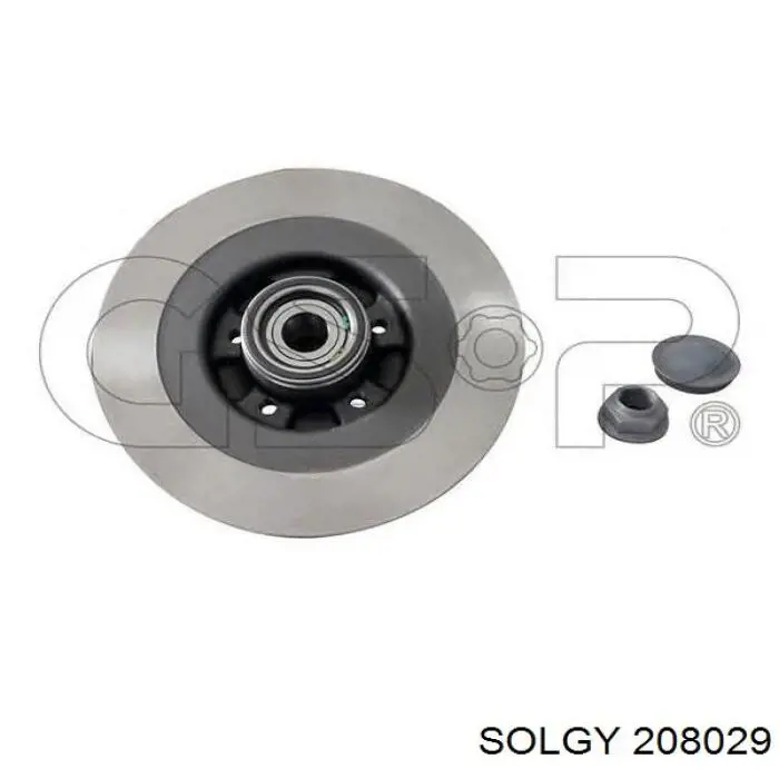 Disco de freno trasero Renault Espace 4 JK0