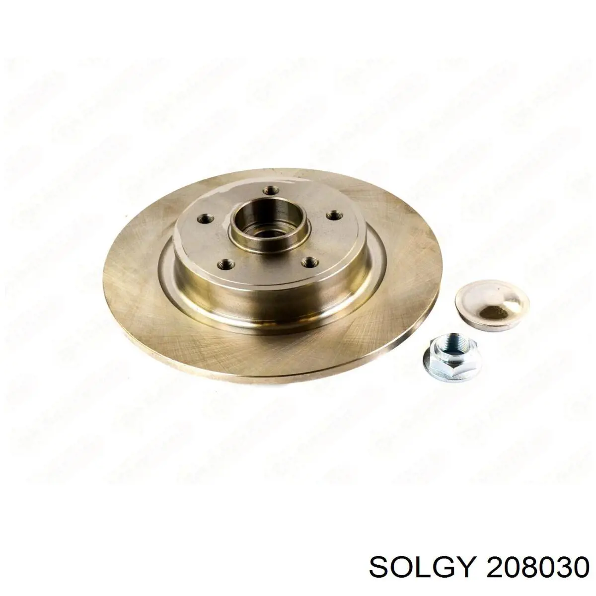 208030 Solgy Freno de disco trasero
