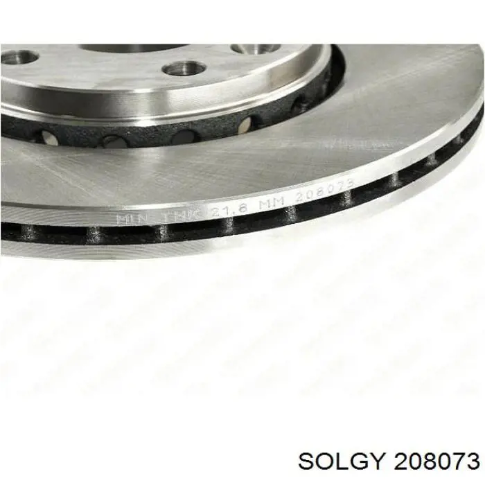 208073 Solgy disco de freno delantero