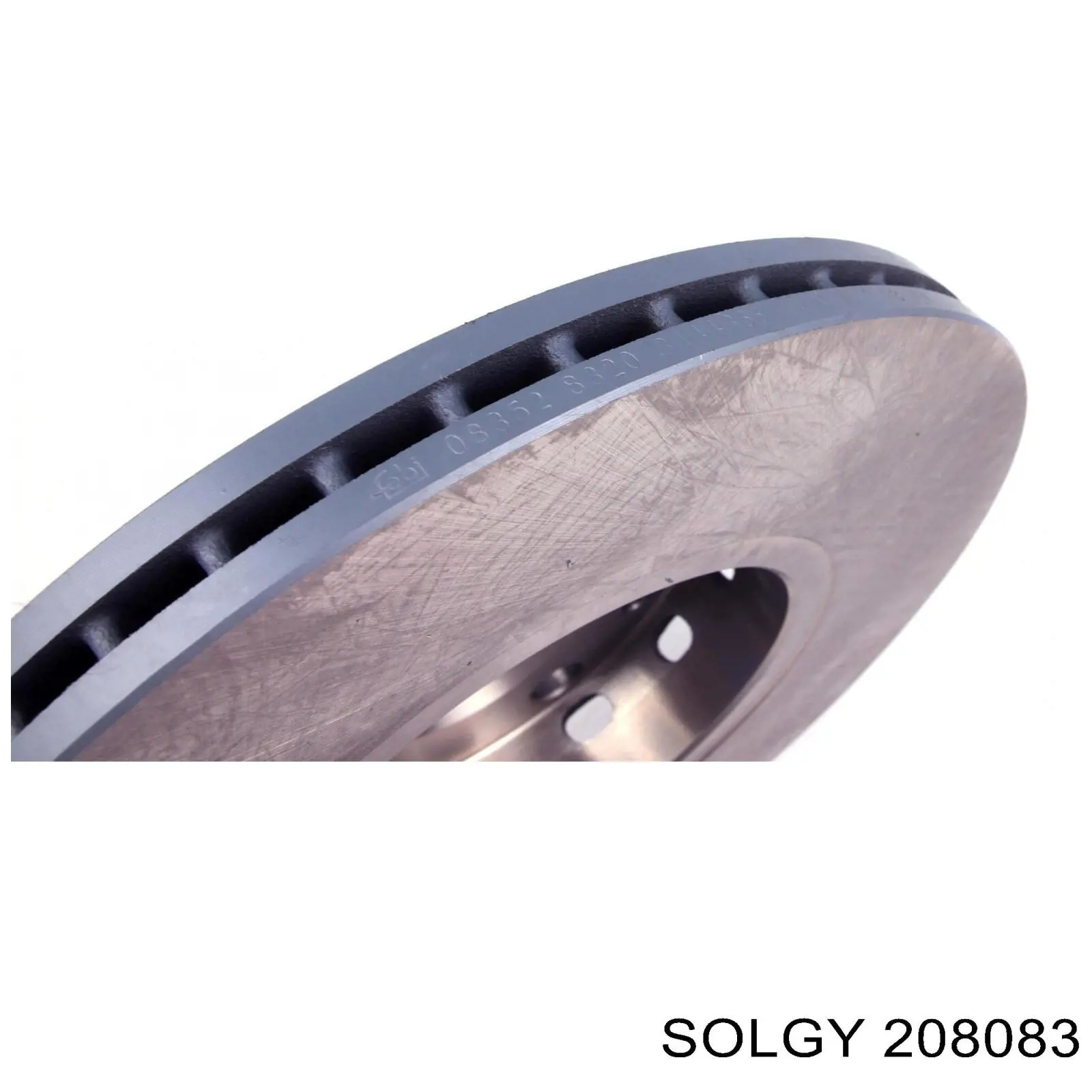 208083 Solgy disco de freno delantero