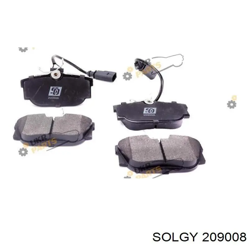 Pastillas traseras de freno Solgy 209008 precio, desde 20,24 EUR