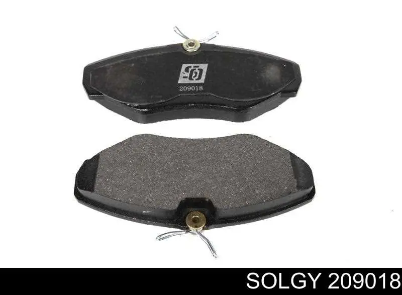 Pastillas freno delanteras Solgy 209018 precio, desde 30,29 EUR
