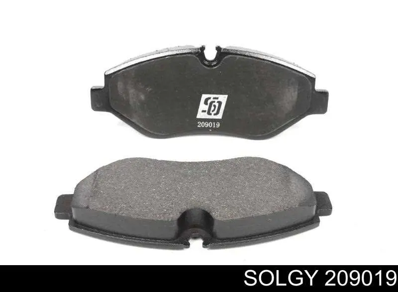 209019 Solgy Pastillas delanteras