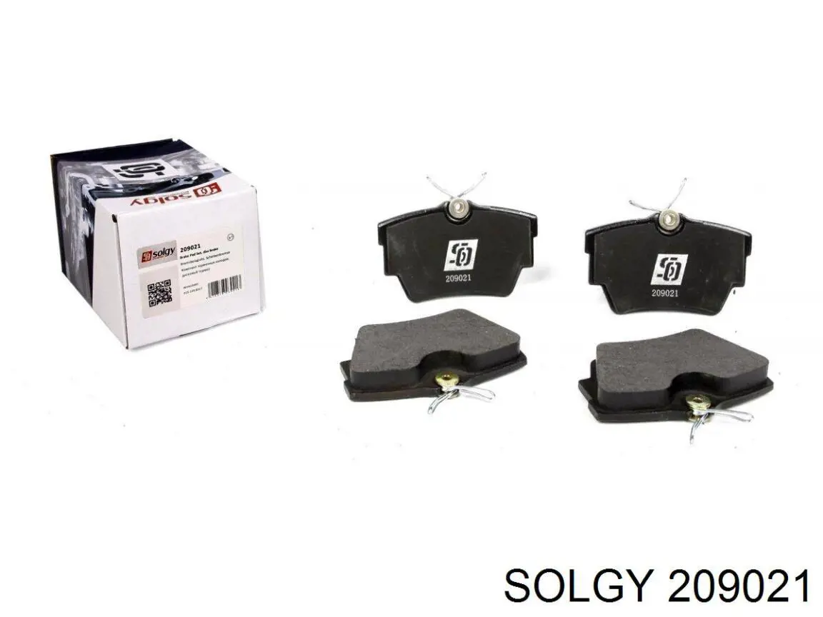 Pastillas traseras de freno Solgy 209021 precio, desde 19,10 EUR