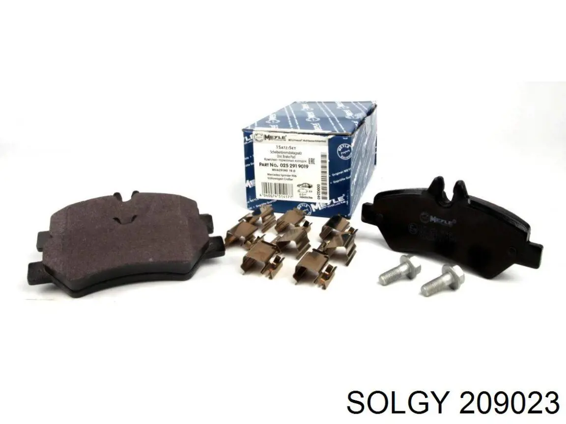 Comprar 209023 Solgy Pastillas de freno traseras