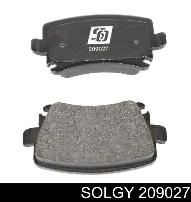 Pastillas traseras de freno Solgy 209027 precio, desde 18,03 EUR
