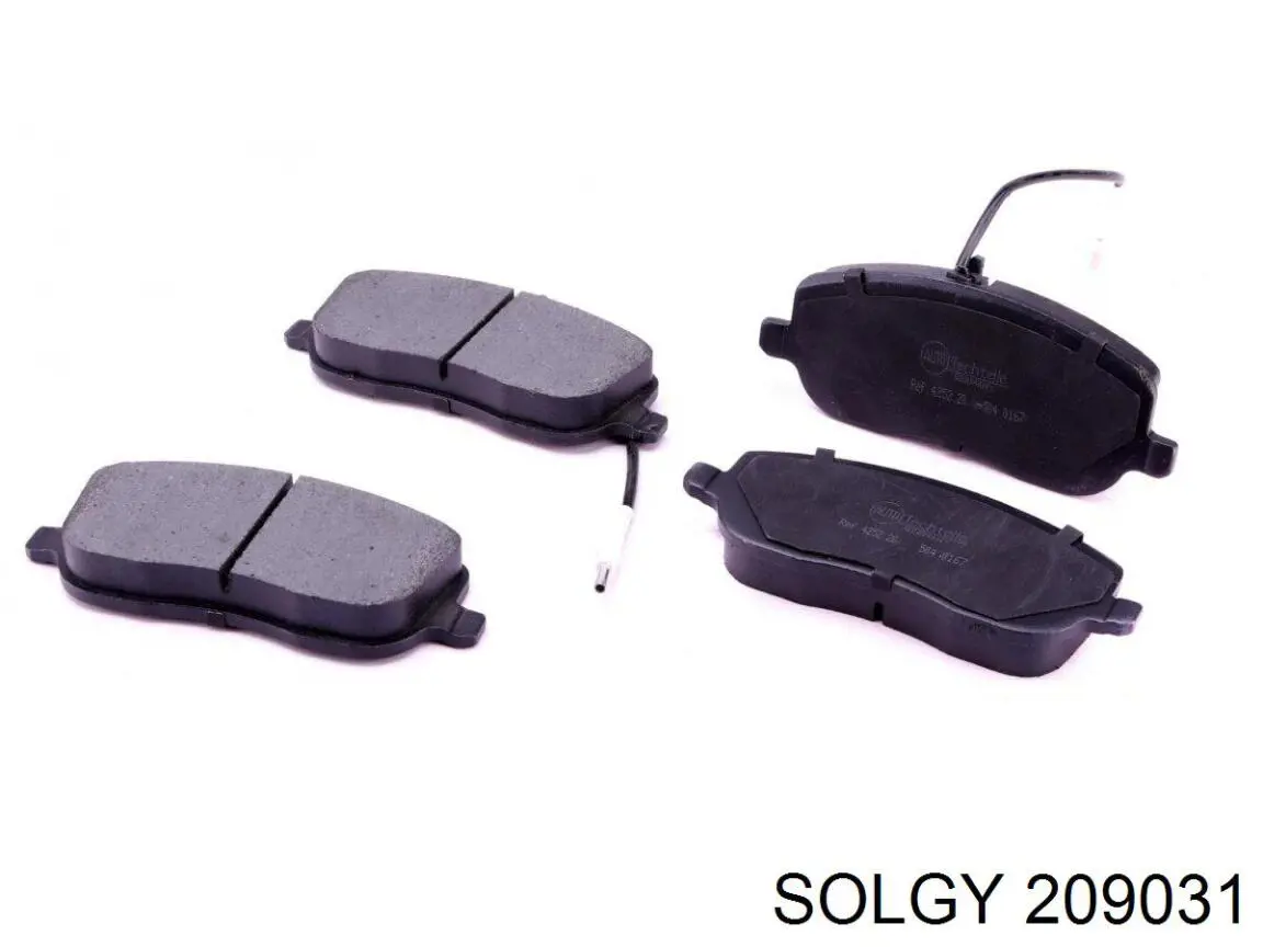 Pastillas freno delanteras Solgy 209031 precio, desde 24,18 EUR