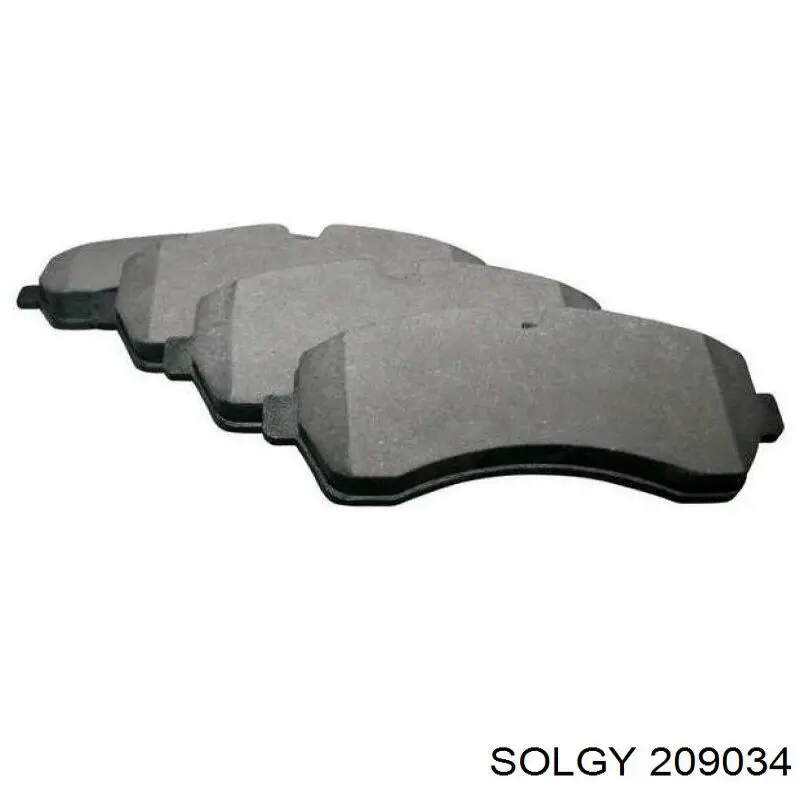 Pastillas freno delanteras Solgy 209034 precio, desde 30,74 EUR