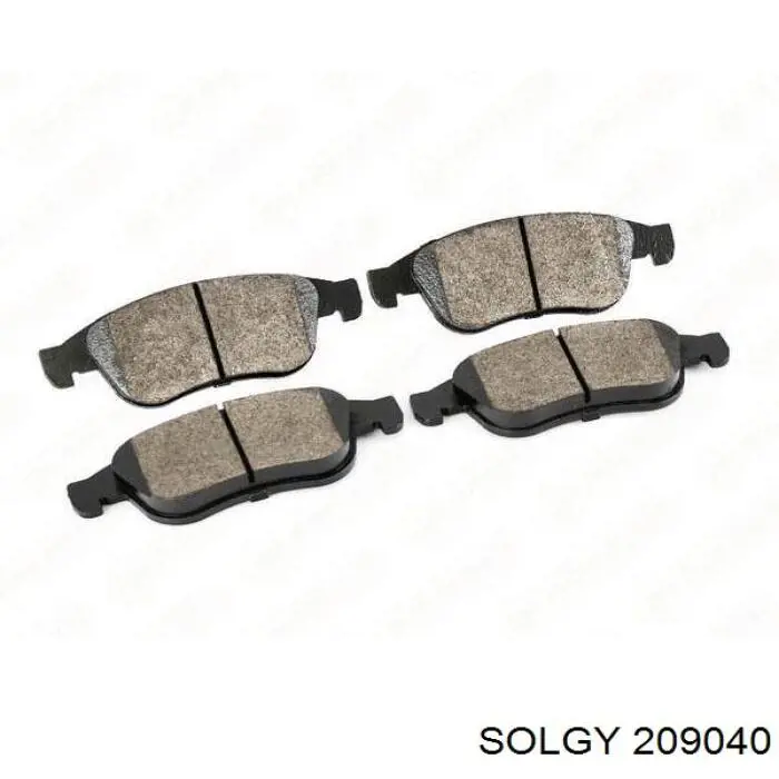 Pastillas freno delanteras Solgy 209040 precio, desde 25,49 EUR