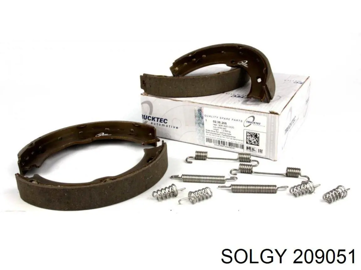 Zapatas de freno de mano Solgy 209051 precio, desde 26,89 EUR