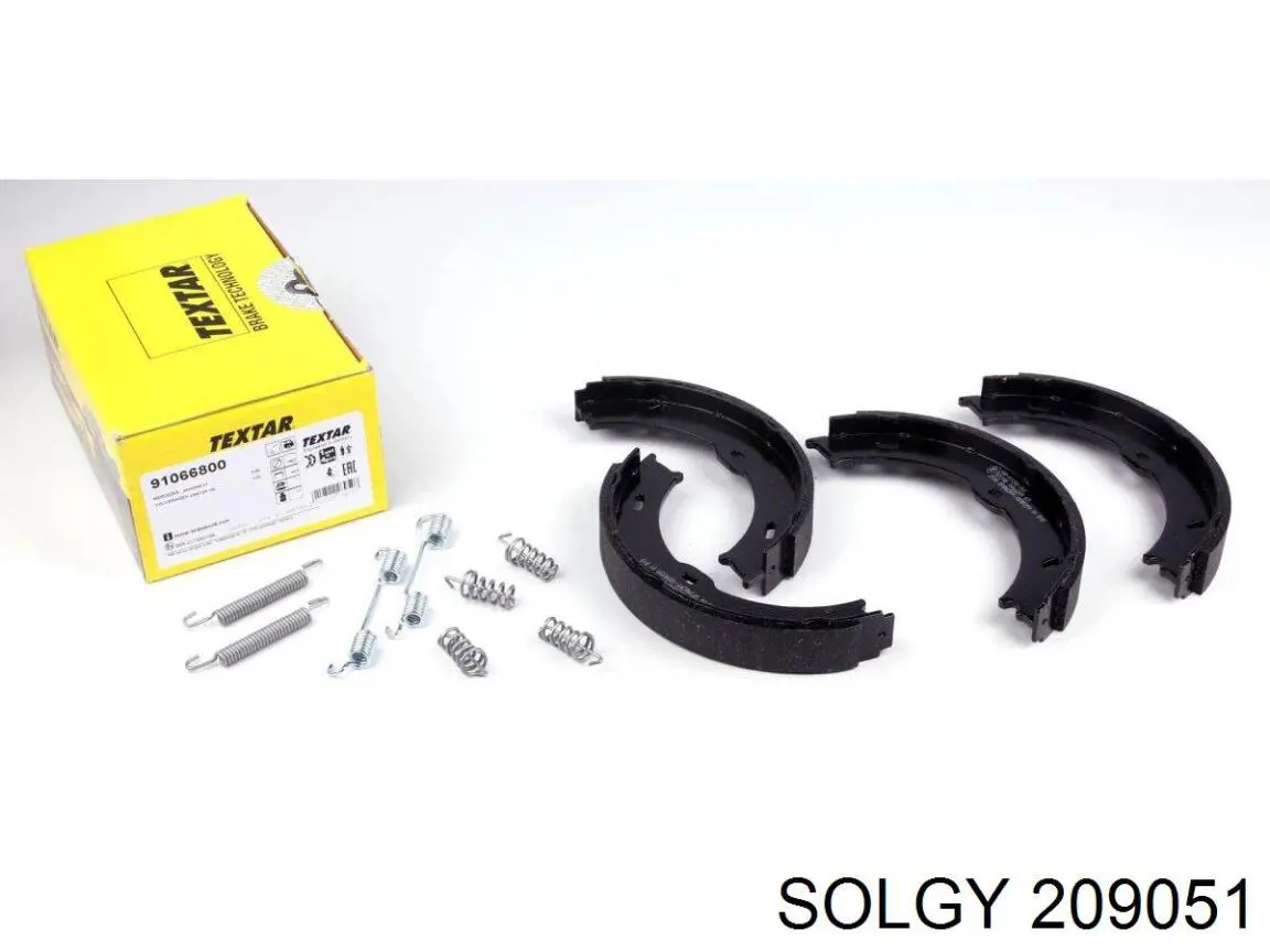 Comprar 209051 Solgy Juego de zapatas de frenos, freno de estacionamiento