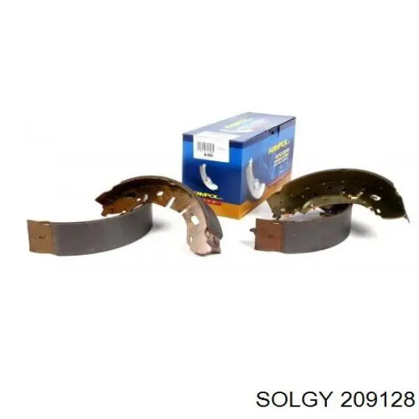 209128 Solgy pastillas de freno delanteras