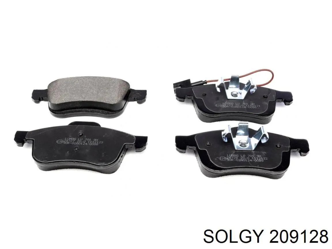 Pastillas freno delanteras Solgy 209128 precio, desde 28,25 EUR