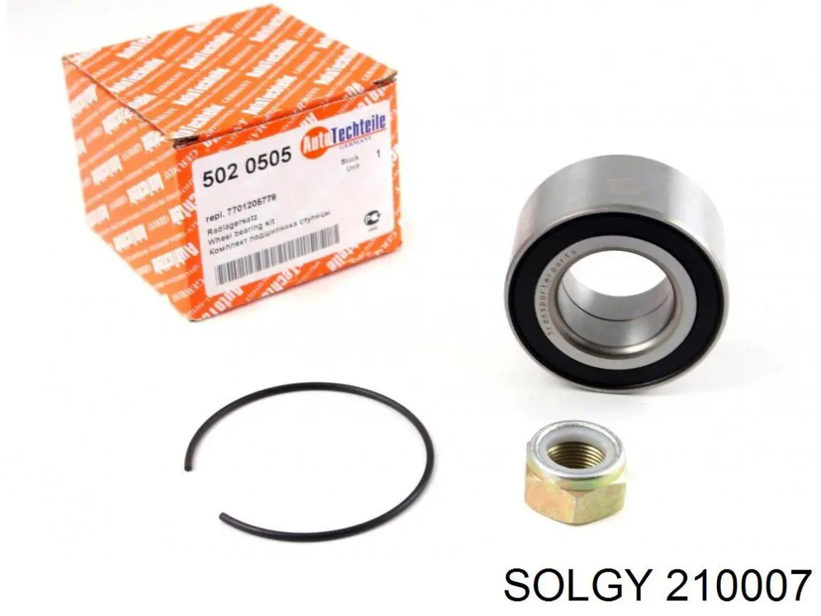 210007 Solgy tubo flexible de frenos trasero