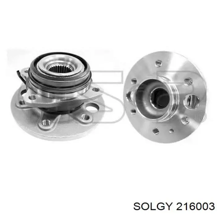 Semieje trasero izquierdo Solgy 216003 precio, desde 88,11 EUR