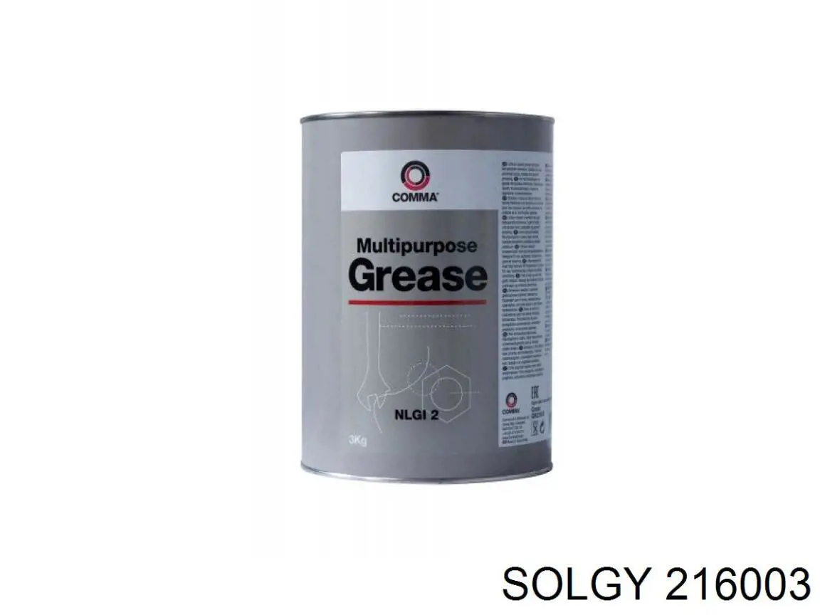 Semieje trasero izquierdo 216003 Solgy