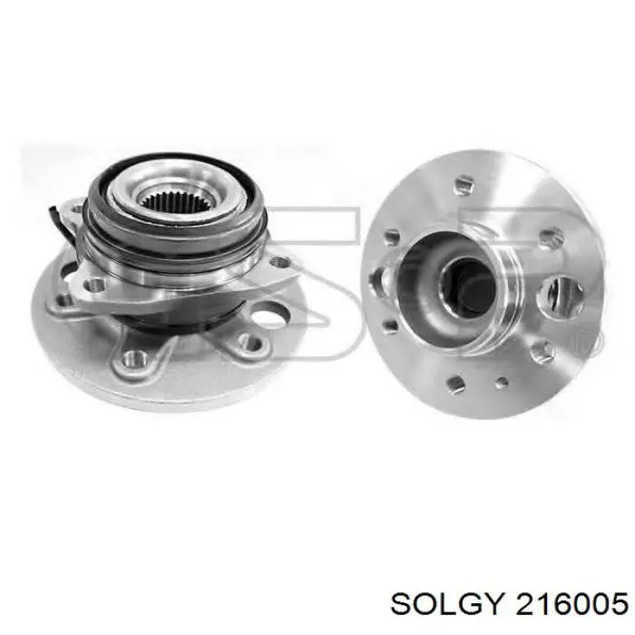 Comprar 216005 Solgy Semieje trasero izquierdo