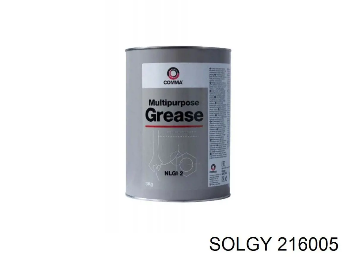 Semieje trasero izquierdo 216005 Solgy