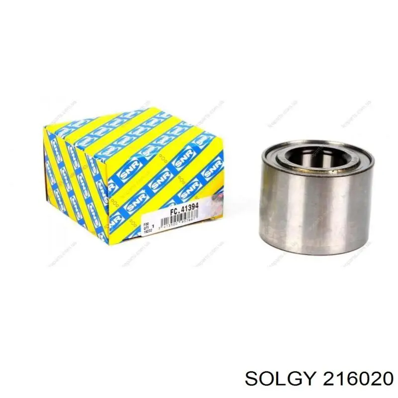 216020 Solgy cojinete de rueda trasero