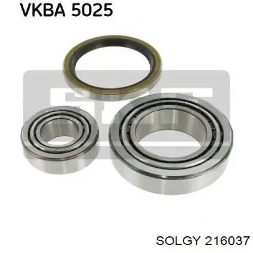 216037 Solgy Rodamientos de rueda delantero