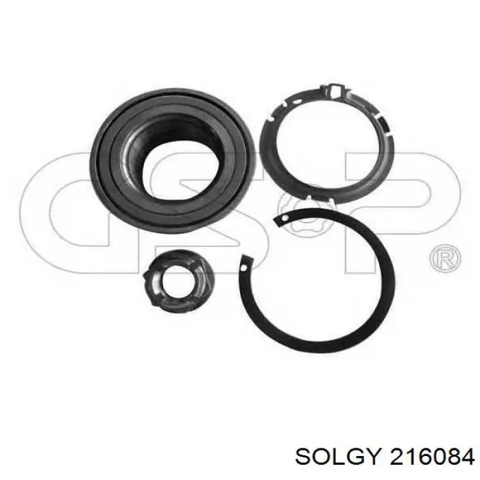 216084 Solgy cojinete de rueda delantero