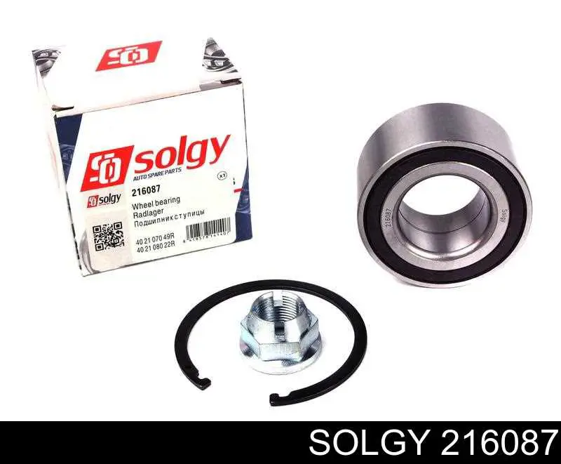 216087 Solgy Rodamientos de rueda delantero
